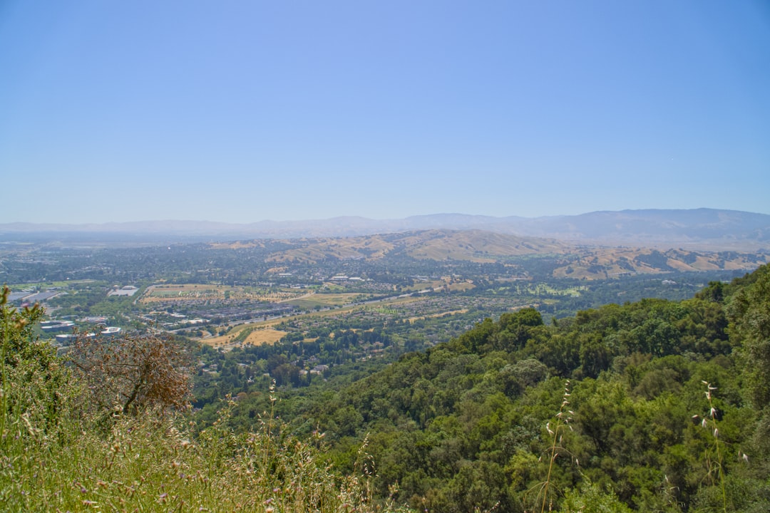 Castro Valley California hills and valley